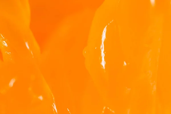 Laranja Como Fundo Super Macro Foto Uma Textura Abstrata — Fotografia de Stock