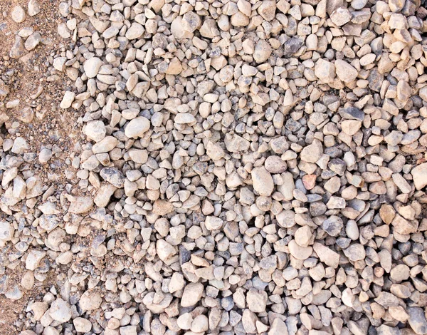 背景に小さな砂利の石 抽象的な質感の写真 — ストック写真