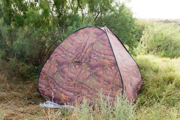 Camping Tenda Natureza — Fotografia de Stock