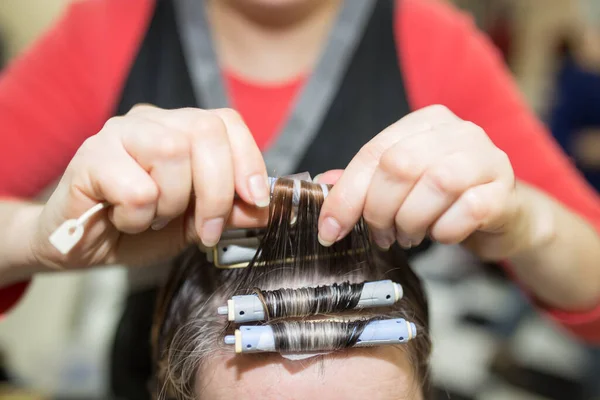 Perm Beauty Salon Photos Studio — Stock Photo, Image