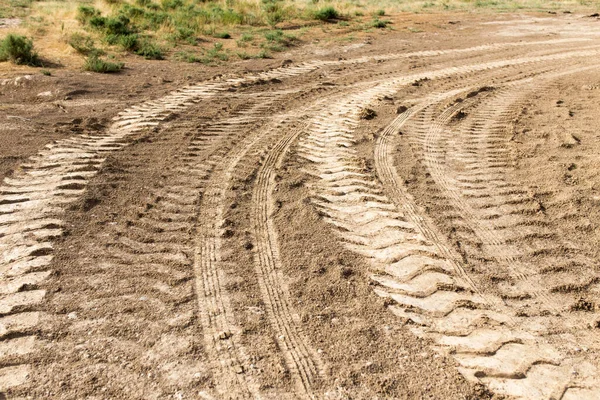 Dirt Road Desert Park Nature — Stock Photo, Image
