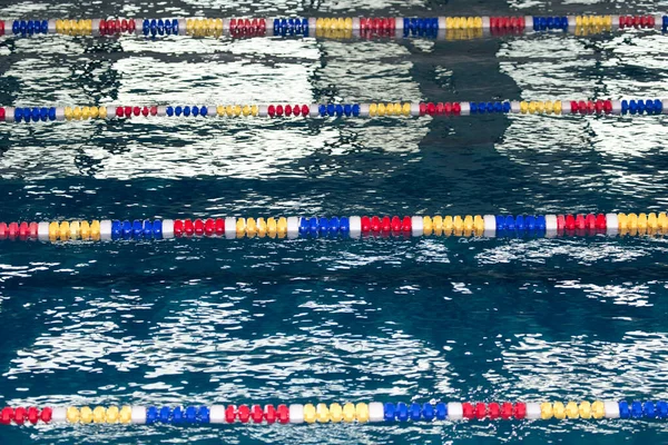 Pista Piscina Como Pano Fundo — Fotografia de Stock