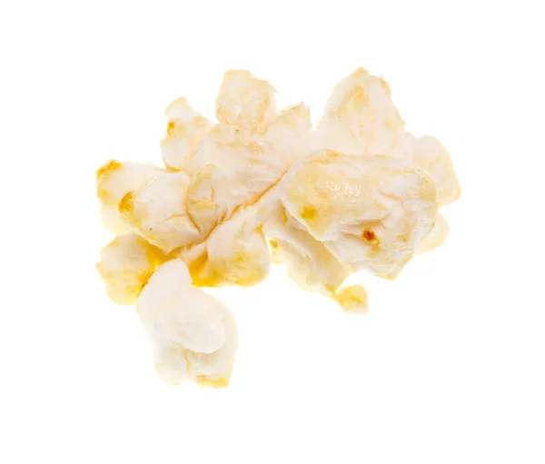 Popcorn Sfondo Bianco Foto Studio — Foto Stock