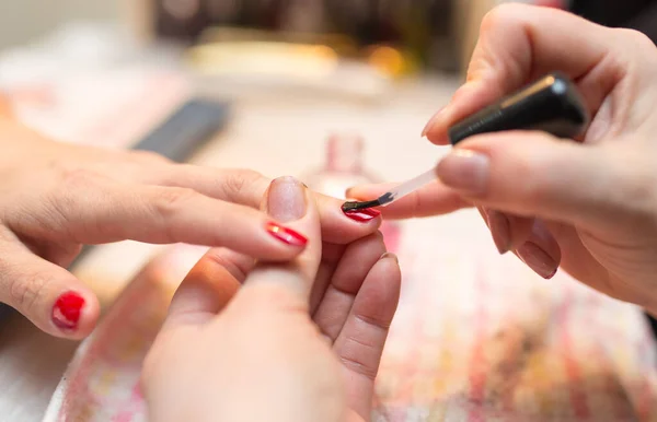 Manicure Salonie Piękności Zdjęcia Studio — Zdjęcie stockowe