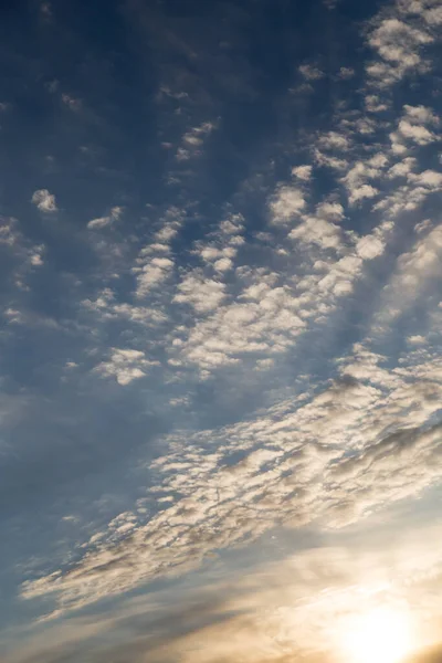 Beautiful Clouds Dawn Park Nature — Stock Photo, Image