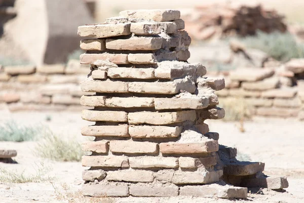 Ruins Ancient City Sauran Kazakhstan — Stock Photo, Image
