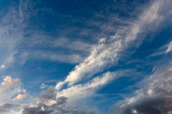 Beautiful Sky Clouds Evening — Stock Photo, Image