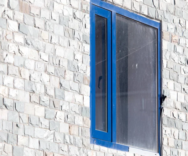 Window Brick Building Granite — Stock Photo, Image