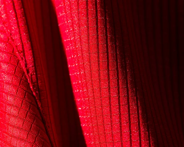 Abstrakter Hintergrund Aus Rotem Material Foto Einer Abstrakten Textur — Stockfoto