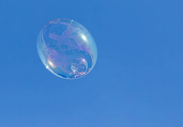 Burbuja Cielo Azul Parque Naturaleza — Foto de Stock