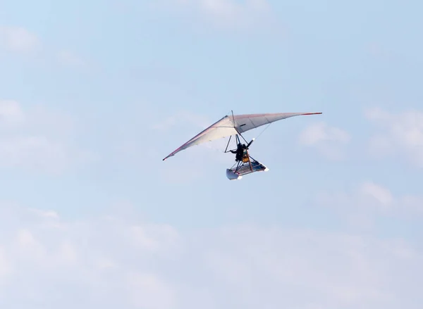 Avião Glider Céu Parque Natureza — Fotografia de Stock
