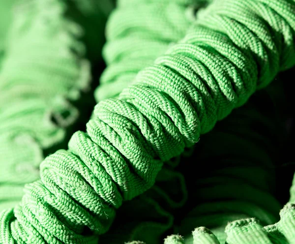 Zielony Materiał Jako Tło Zdjęcie Abstrakcyjnej Tekstury — Zdjęcie stockowe