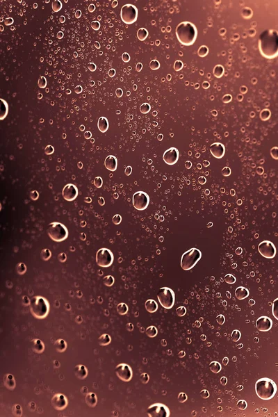 Drops Water Glass Photo Abstract Texture — Stock Photo, Image