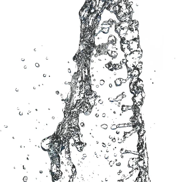 Vatten Vit Bakgrund Bild Abstrakt Struktur — Stockfoto