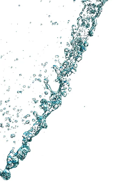 Água Sobre Fundo Branco Foto Uma Textura Abstrata — Fotografia de Stock