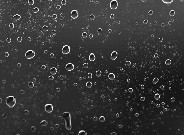 Gotas Agua Vaso Foto Una Textura Abstracta —  Fotos de Stock