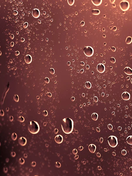 Drops Water Glass Photo Abstract Texture — Stock Photo, Image