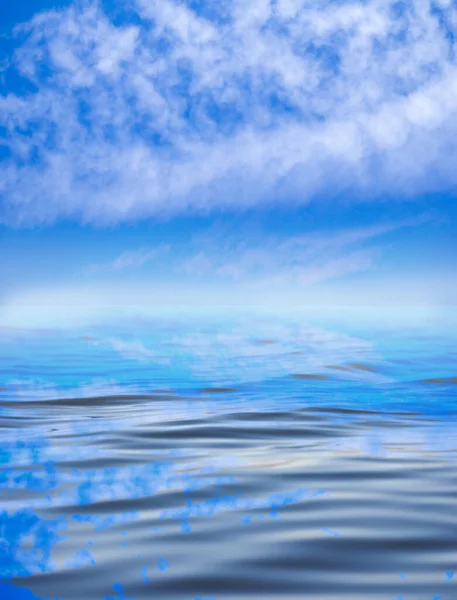 Bellissime Nuvole Nel Cielo Blu Foto Una Texture Astratta — Foto Stock