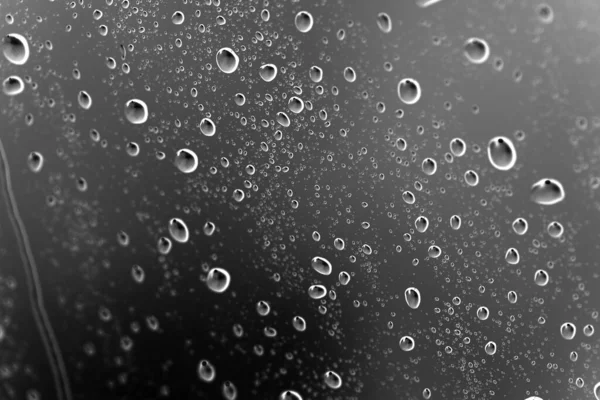 Краплі Води Склі Фото Абстрактної Текстури — стокове фото