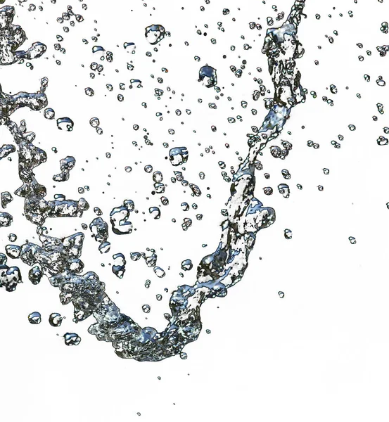 Water White Background Photo Abstract Texture — Stock Photo, Image