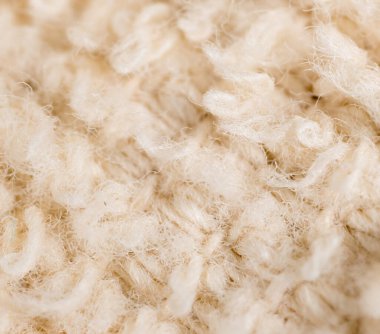 Arka plan olarak kumaş yığını. Makro. Soyut bir dokunun fotoğrafı