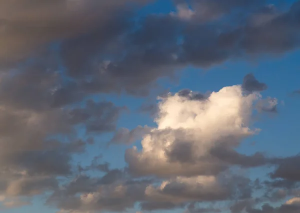 日没の空の雲 自然公園で — ストック写真