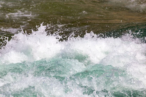 Aguas Tormentosas Del Océano Como Fondo Parque Naturaleza — Foto de Stock