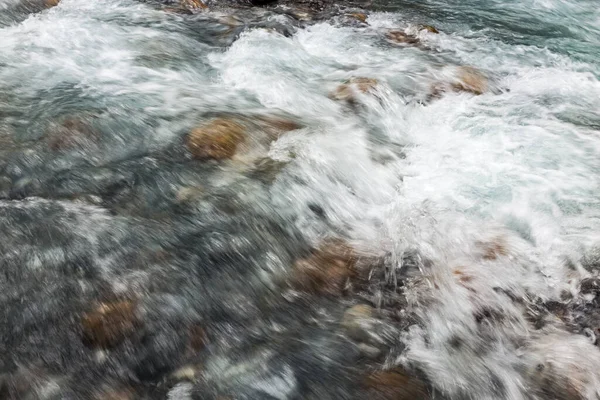 Acqua Agitata Nel Fiume Come Sfondo — Foto Stock