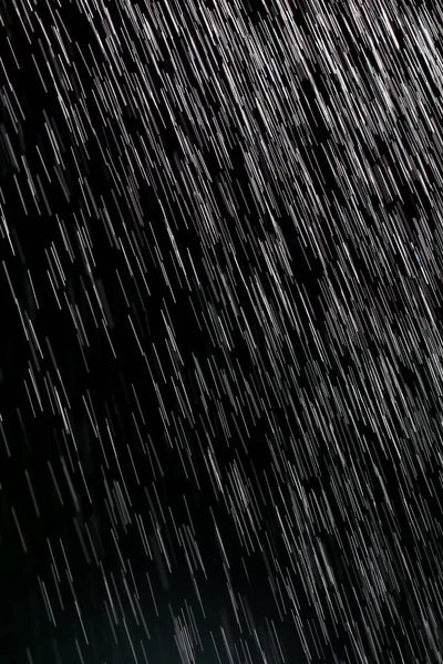 Pioggia Fondo Nero Foto Una Texture Astratta — Foto Stock