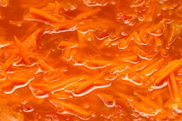 Fondo Pomodoro Arrosto Carota Foto Una Texture Astratta — Foto Stock