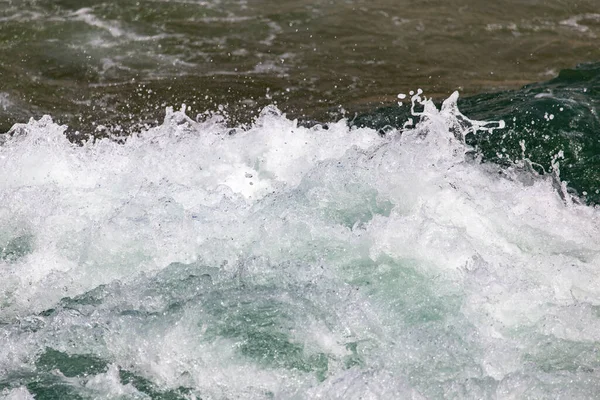 Бушующая Океанская Вода Качестве Фона Парке Природе — стоковое фото