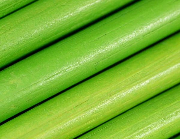 Groene Potloden Als Achtergrond Foto Van Een Abstracte Textuur — Stockfoto
