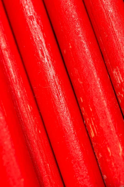 Red Pencils Background Photo Abstract Texture — Stock Photo, Image