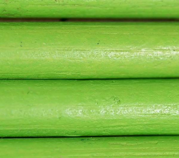 Zöld Ceruzák Mint Háttér Egy Absztrakt Textúra Fényképe — Stock Fotó