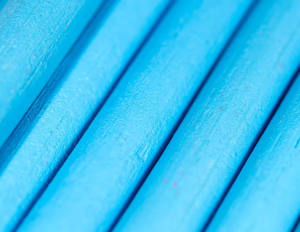 Lápices Azules Como Fondo Foto Una Textura Abstracta —  Fotos de Stock