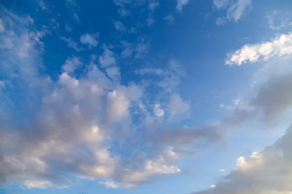 Nuvens Céu Azul Foto Uma Textura Abstrata — Fotografia de Stock