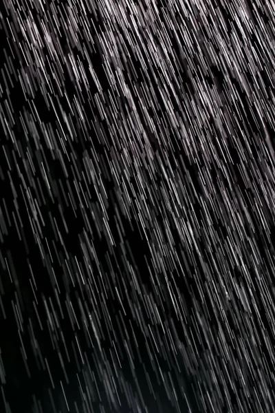 Lluvia Sobre Fondo Negro Foto Una Textura Abstracta — Foto de Stock