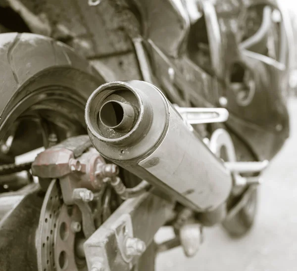 Details Motorbike Park Nature — Stock Photo, Image