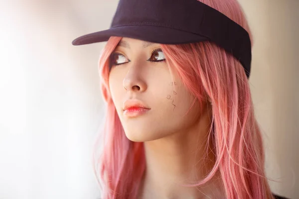 Giappone cosplay anime. Moda ragazza asiatica. — Foto Stock