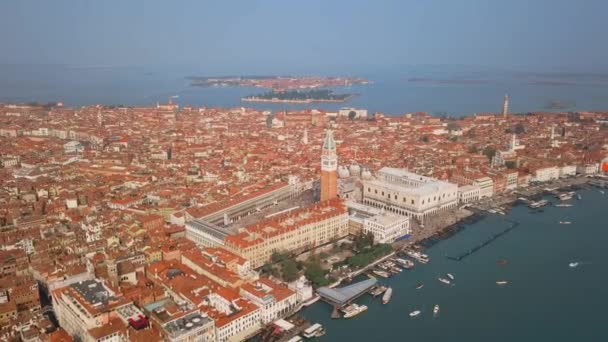 Vista aérea de Veneza Itália — Vídeo de Stock