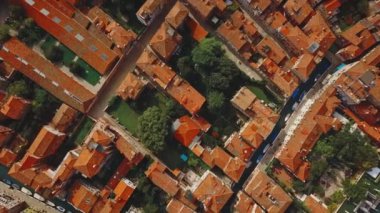 Venedik İtalya 'nın Hava Görüntüsü