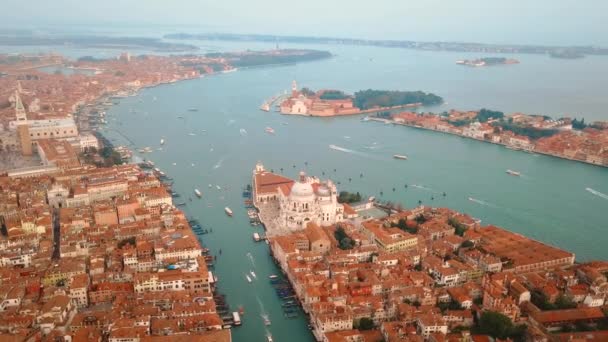 Veduta aerea di Venezia — Video Stock