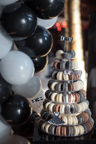 Boda de lujo barra de caramelo conjunto . —  Fotos de Stock