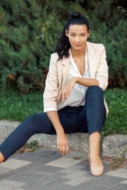 Asyalı kadın portresi