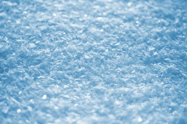 Detail der Schneeverwehungen. Schneebeschaffenheit — Stockfoto