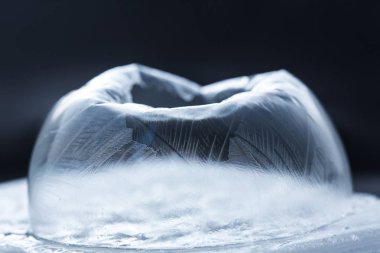 Kar küre kar tanesi imha