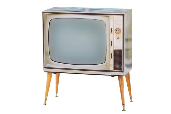 Velho vintage TV — Fotografia de Stock