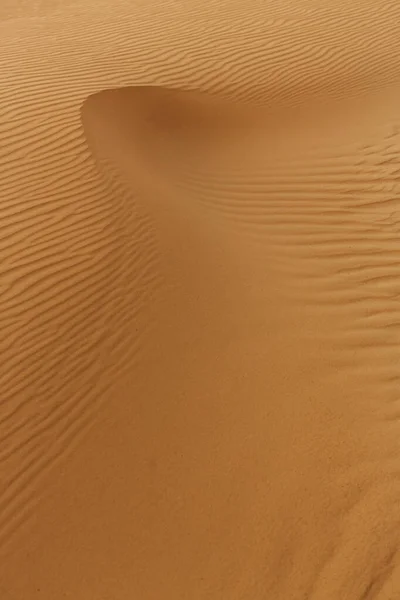 Ondas de textura de areia, Dunas do Deserto. — Fotografia de Stock
