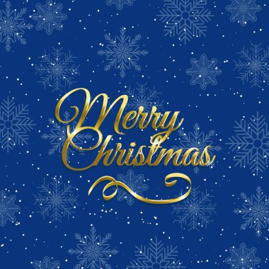 Kar taneleri dizaynlı Noel arkaplanı