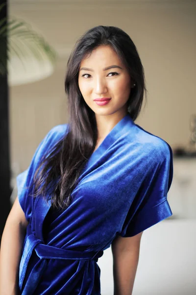 Bir Asyalı Güzel Kadın Portresi — Stok fotoğraf